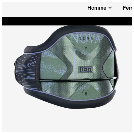 Harnais kitesurf ceinture ION NOVA 2023