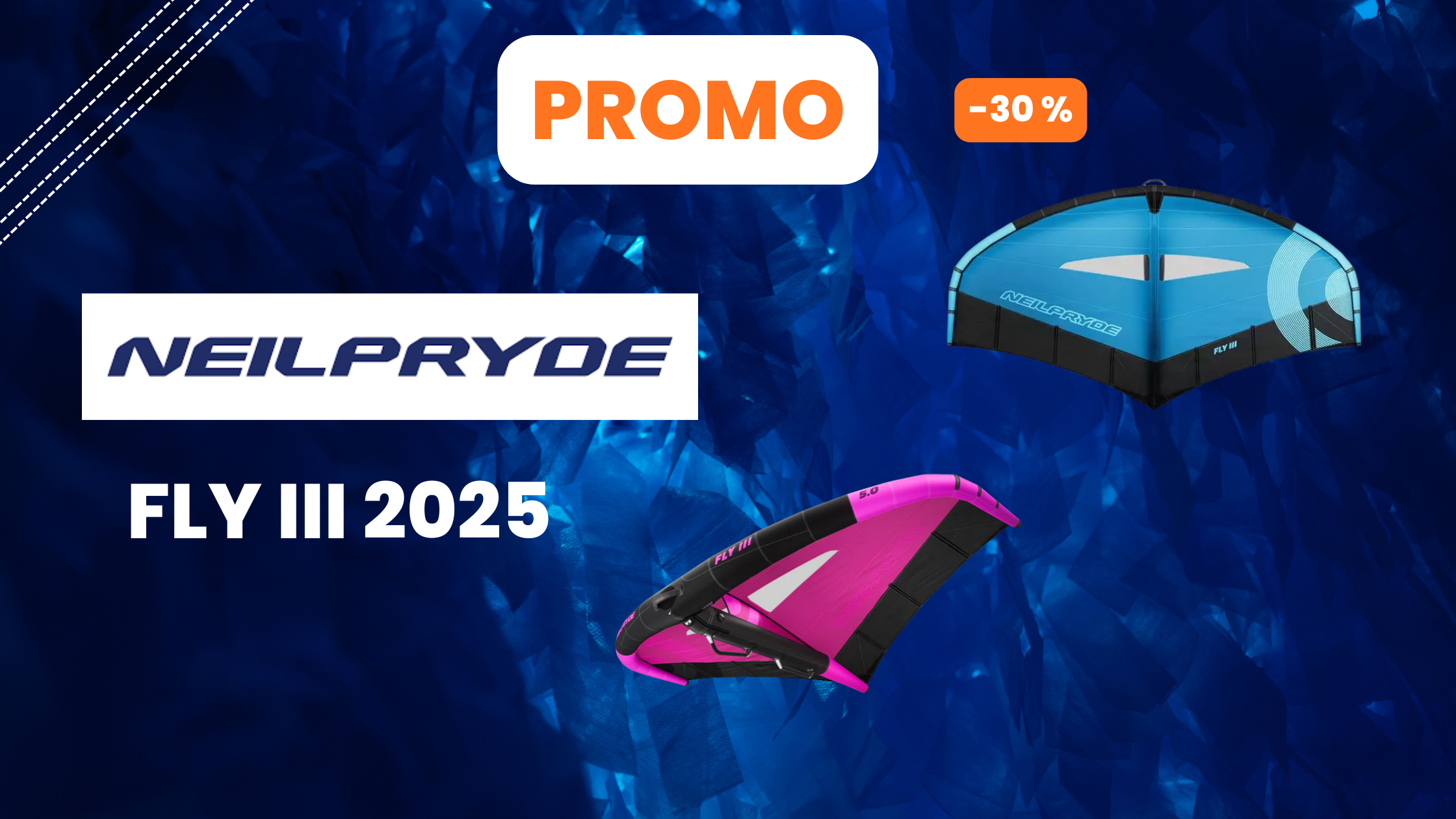 Aile de wingfoil Neilpryde Fly III 2025 en promo