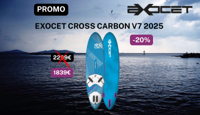 Flotteur Exocet Cross Carbon V7 2025 promo